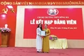 71 học sinh tuổi 18 được kết nạp Đảng đúng dịp kỷ niệm ngày sinh của Bác