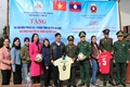 Biên phòng Quảng Trị hỗ trợ vật liệu xây dựng doanh trại cho Đại đội Biên phòng 511 (Lào)