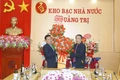Phó Chủ tịch UBND tỉnh Hoàng Nam thăm, chúc mừng Sở Tài chính 