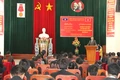 Khai giảng lớp trung cấp lý luận chính trị dành cho 50 cán bộ tỉnh Salavan , Savannakhet