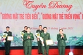 Thượng úy Trương Trùng Dương nhận danh hiệu “Gương mặt trẻ tiêu biểu” Bộ đội Biên phòng năm 2023