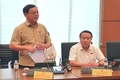 Đại biểu Quốc hội Hồ Thị Minh thảo luận về dự án Luật Công đoàn sửa đổi