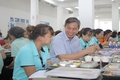 Thực hiện tốt chương trình “Bữa cơm công đoàn” cho người lao động