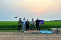  3 thanh niên người Hậu Giang lái máy gặt lúa thuê bị hành hung ở xã Triệu Thượng