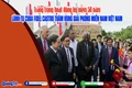 Quảng Trị phối hợp tổ chức Cầu truyền hình trực tiếp “Vang mãi khúc khải hoàn” nhân kỷ niệm 50 năm Ngày giải phóng miền Nam, thống nhất đất nước 30/4
