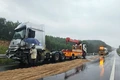 5 ô tô va chạm liên hoàn trên đường tránh Đồng Hới