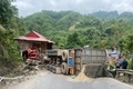 Hai ô tô tải đối đầu trên tuyến Hồ Chí Minh nhánh Đông