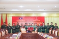 Hội đàm thường niên giữa Bộ Chỉ huy Bộ đội Biên phòng hai tỉnh Quảng Trị, Quảng Bình với Bộ CHQS tỉnh Savannakhet