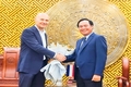 Chủ tịch UBND tỉnh Võ Văn Hưng tiếp đoàn công tác của Đại sứ quán Lào tại Việt Nam