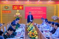 Giám đốc Công an tỉnh Nguyễn Thanh Liêm làm việc với công an các xã