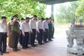 Lãnh đạo tỉnh dâng hương tưởng nhớ các anh hùng liệt sĩ