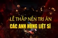 Lễ dâng hương, thắp nến tri ân tại Nghĩa trang liệt sĩ Ba Dốc