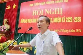 Hội nghị báo cáo viên Tỉnh ủy lần thứ 13, nhiệm kỳ 2020 - 2025