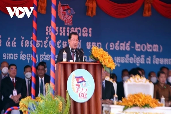 Campuchia long trọng kỷ niệm 44 năm ngày chiến thắng chế độ diệt chủng Khmer Đỏ