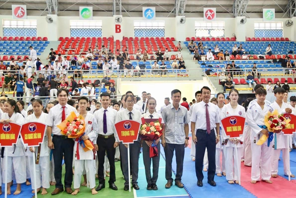 Hơn 600 vận động viên tranh tài tại Giải vô địch Karate các Câu lạc bộ tỉnh Quảng Trị mở rộng lần thứ I 